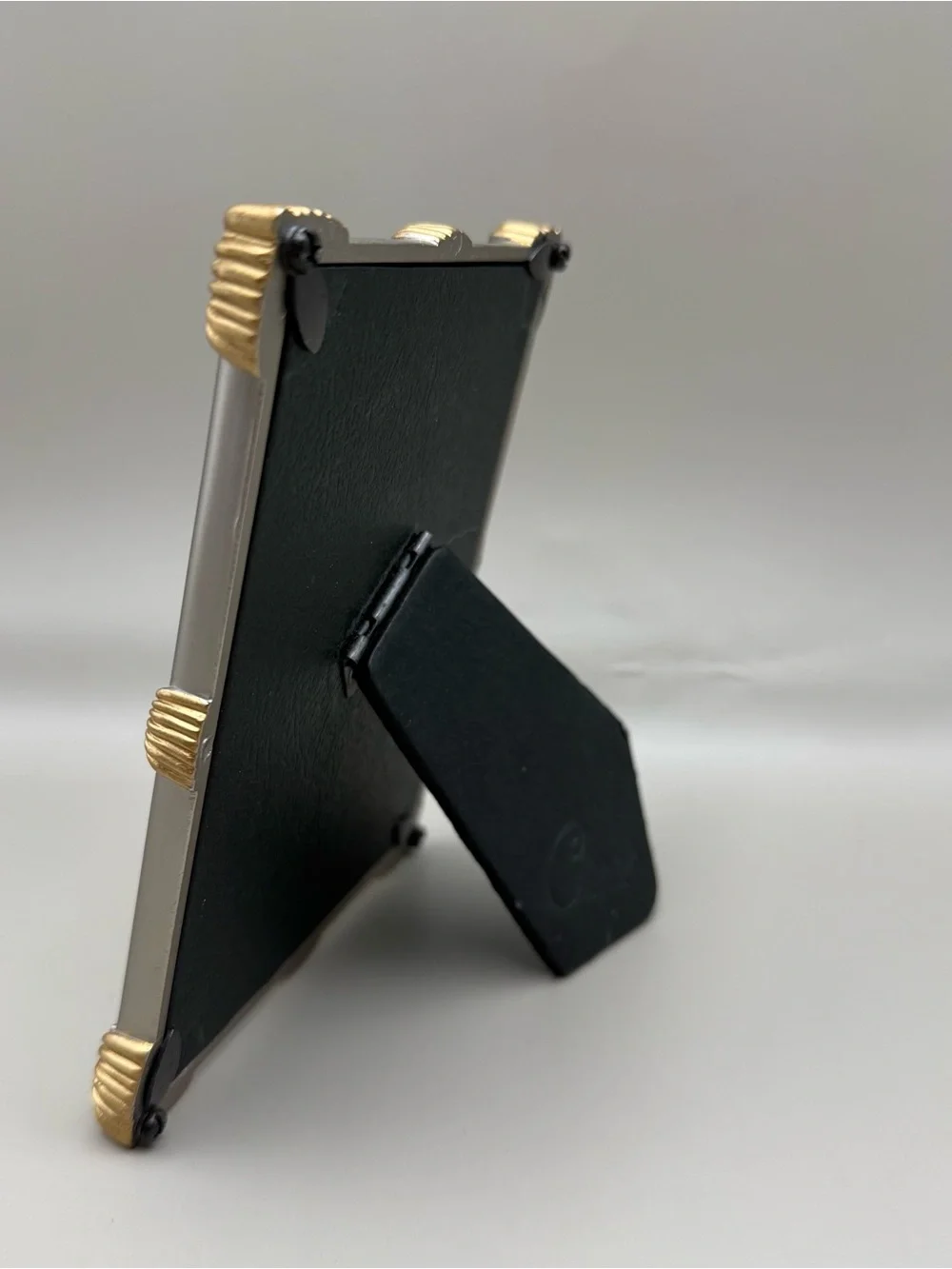CARR Small Rectangle Silver Gold Picture Photo Frame - Picture 2 of 4